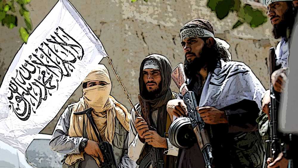 Taliban fighters last year in Nangarhar Province in Afghanistan. (Parwiz Parwiz/Reuters)